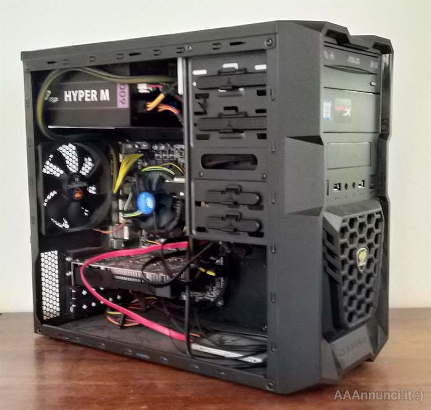 PC GAMING USATO [INTELI7/HYPERXDDR4-16GB/2HD=250GBSSD+1TB/NV