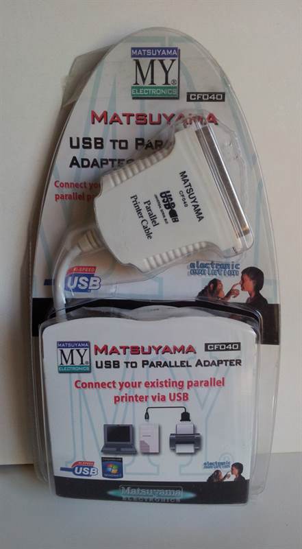 Adattatore MATSUYAMA CF040 da USB A PARALLELO.