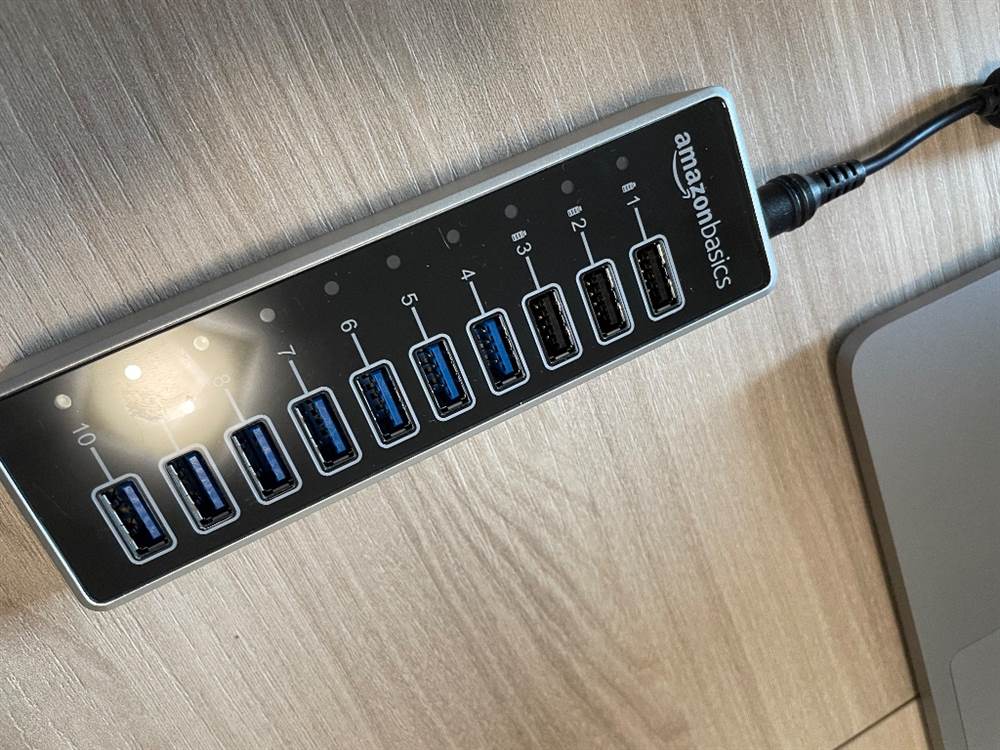 Amazon Basics Hub USB-C 3.1, 10 porte