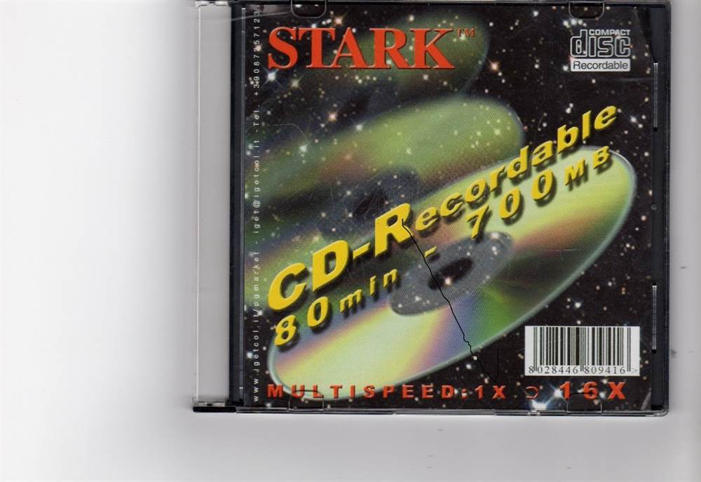 Stock cdr 800mb 12x