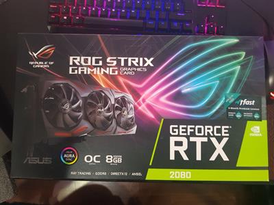 Asus Rog Strix RTX 2080 OC (repasted like new)