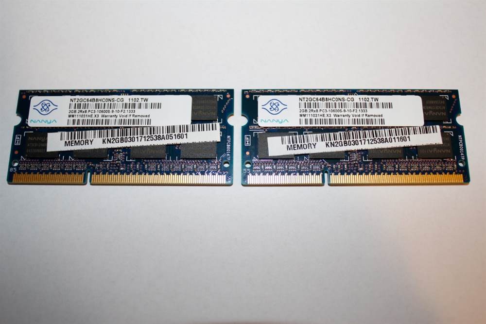 2 RAM da 2 gb per portatile mai usate nuovissime, Euro