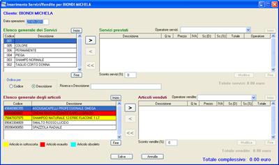 Software programma gestionale parrucchiere e centro estetico - Anteprima 3