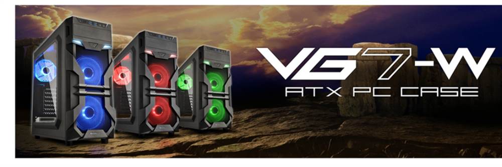 CASE Sharkoon VG7-W
