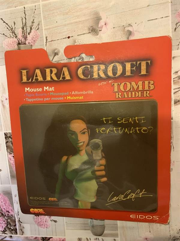 Foto 4TAPPETINO MOUSE TOMB RAIDER DA COLLEZIONE