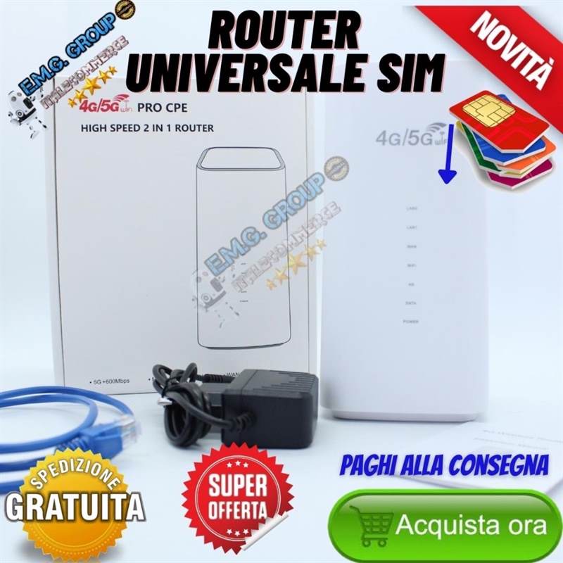 Foto 4 Modem router sim gsm universale