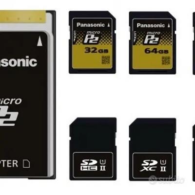 Panasonic P2 micro P2 SD scheda memoria