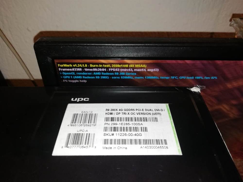 Foto 4Sapphire R9 290x 4gb (Uguale a RX 580), in ottime condizioni