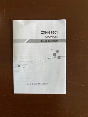Modem Open Fiber, marca ZTE, mod. ZXHN F601 - Foto 4