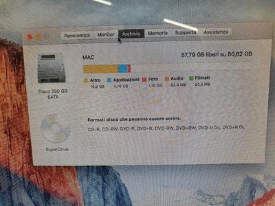 Imac 20 pollici inzio 2008 Marca Apple - Anteprima 1
