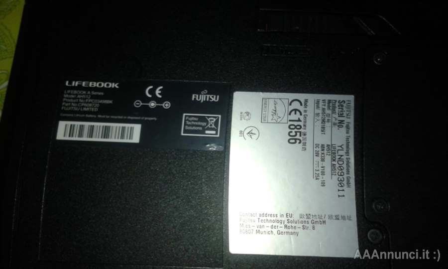 Foto 6Compiuter portabile Marca Fujitsu Siemens