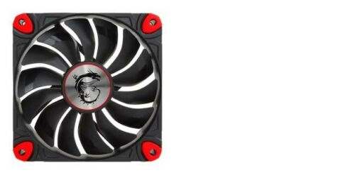 MSI Torx Ventola PWM 120mm Nero/Rosso nuovo
