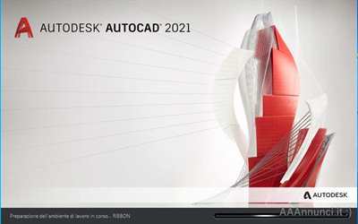 Autocad 2021 versione full, originale, italiano