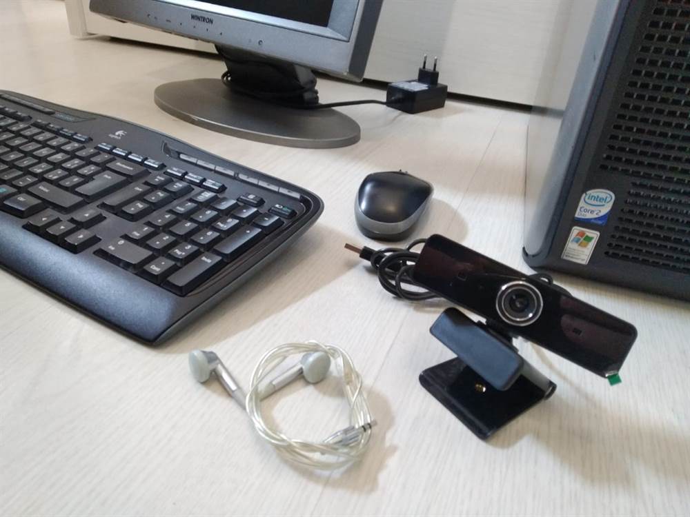 Computer PC Fisso Dell completo Win10 + WebCAM