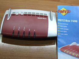 Modem per fibra Fritz box 7490