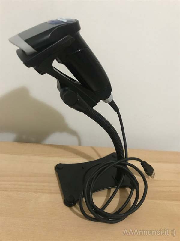 Lettore laser scanner Plus 6008 USB con stand