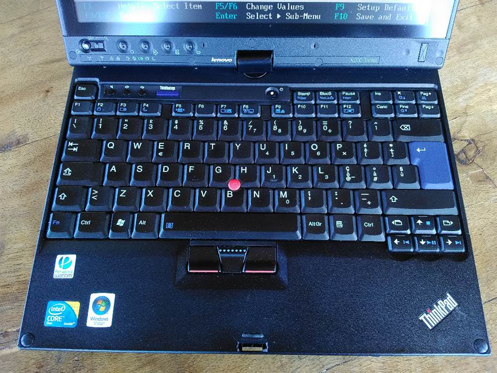 Foto 2Lenovo Thinkpad X200 Tablet, prezzo trattabile