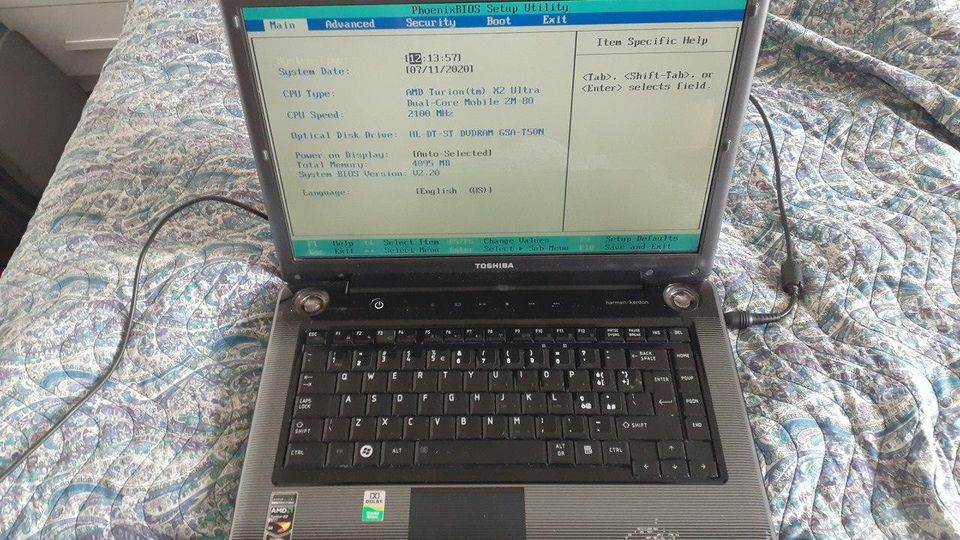 Foto 3Toshiba satellite A300D