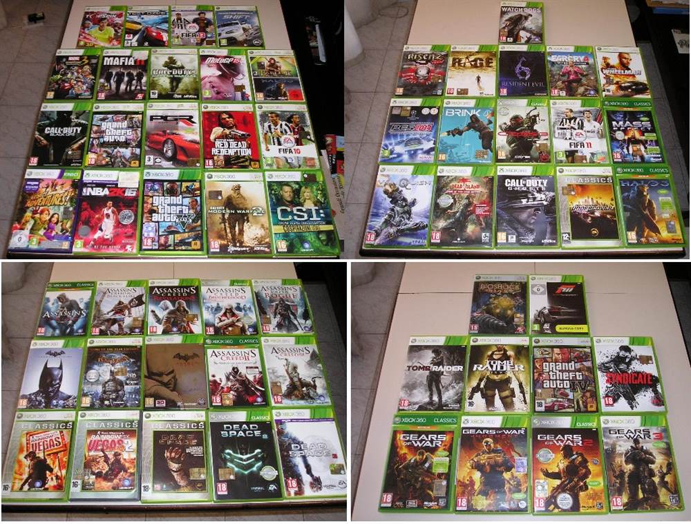 Giochi originali xbox 360 E accessori