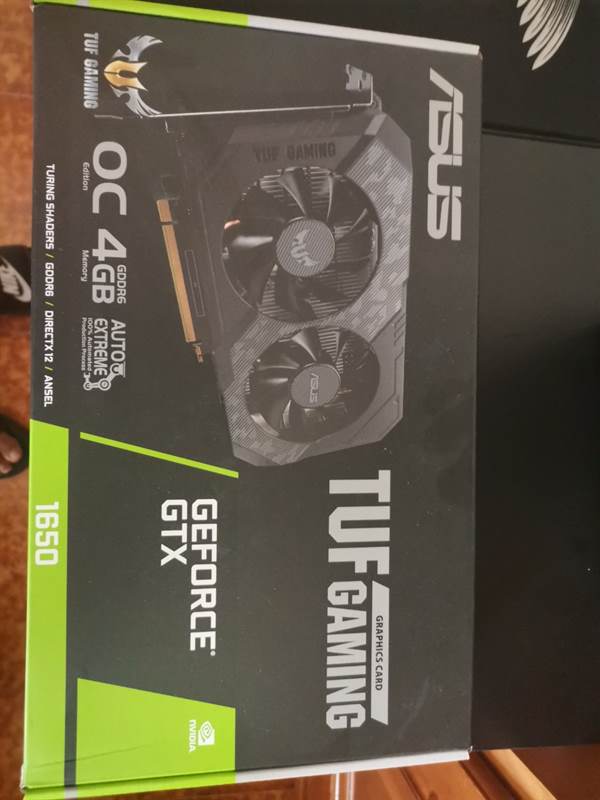 Gpu 1650 Gddr6 4gb ASUS TUF GAMING