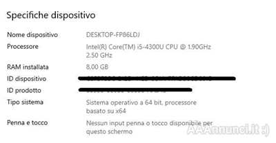Foto 4 DELL lalitude E7240 - Intel core i5 - 8gb di RAM