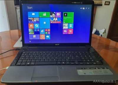 Notebook Marca acer aspire 7535 g Windows 8.1 17 colore blu, - Anteprima 2