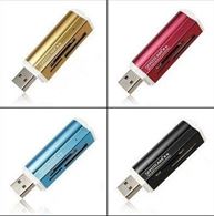 Foto 4 USB2.0 Memory Card Reader for Micro SD MMC SDHC TF Card