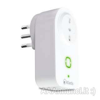 Atlantis Land Smart Plug Wi-Fi Presa controllata Spina