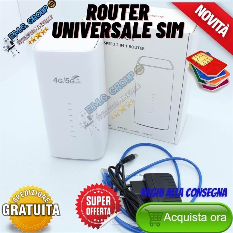 Foto 2 Modem router sim gsm universale