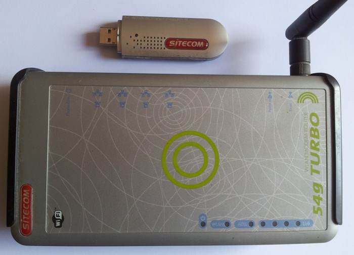 Router ADSL2 e Modem Router SITECOM 54g