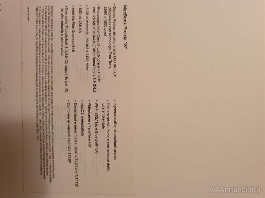Foto 2Macbook pro 13.3 retina Marca Apple