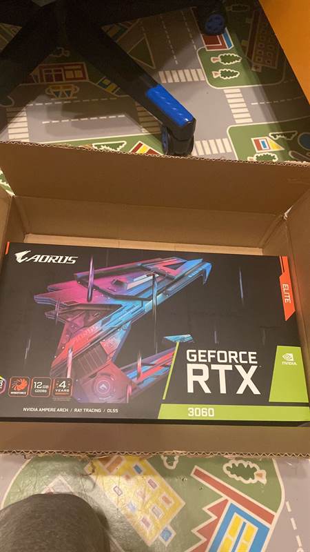 Gigabyte AORUS GeForce RTX 3060 Elite 12 GB V2 LHR Scheda