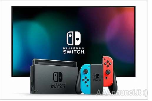 Foto 2Nintendo Switch Rosso Blu Nuovo, colore del, tipologia display