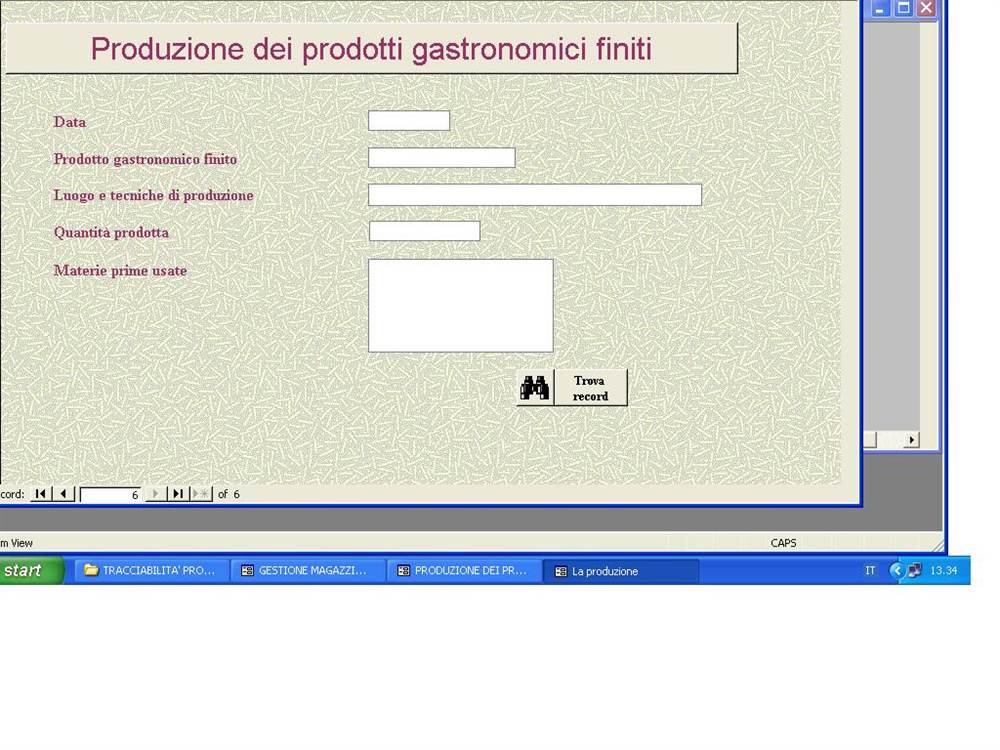 Foto 3Tracciabilità Agroalimentare Gestionale su Pendrive