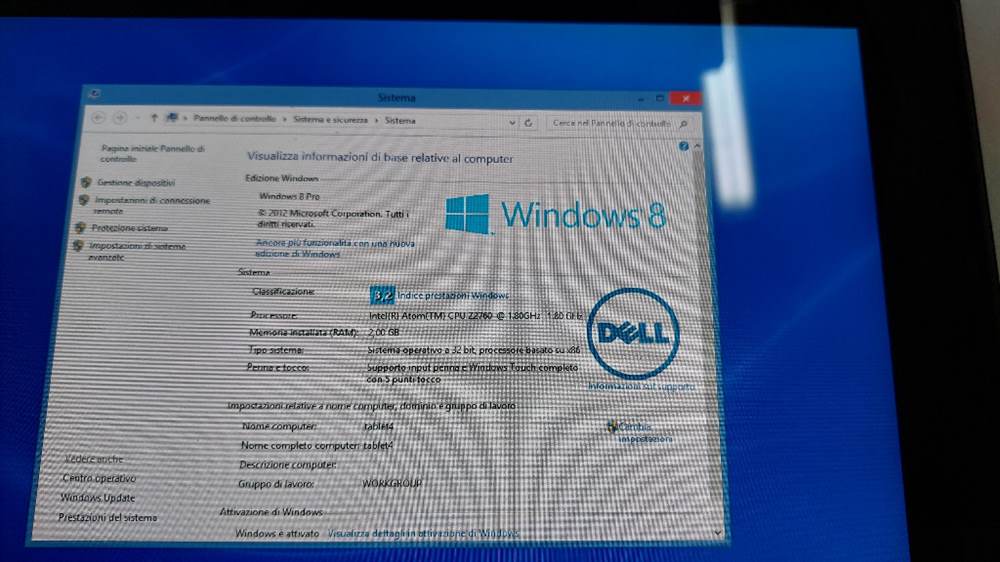 Foto 3Tablet Dell Latitude 10-ST2 Windows 8