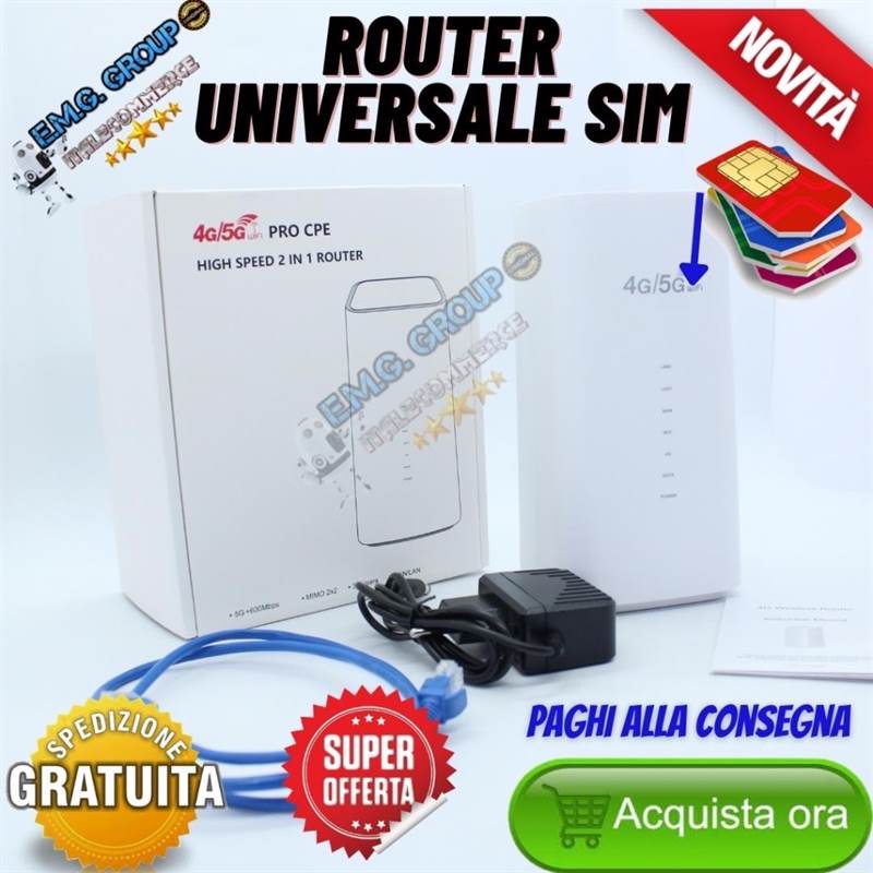 Foto 5 Modem router sim gsm universale