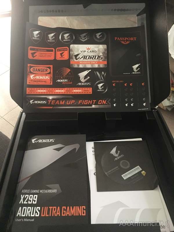 Gigabyte x299 Aorus ULTRA GAMING in Garanzia