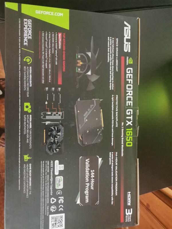 Foto 4Gpu 1650 Gddr6 4gb ASUS TUF GAMING, prezzo è trattabile