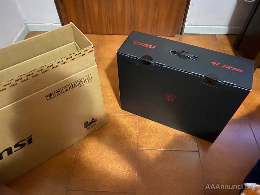 Notebook gaming msi gt76 titan