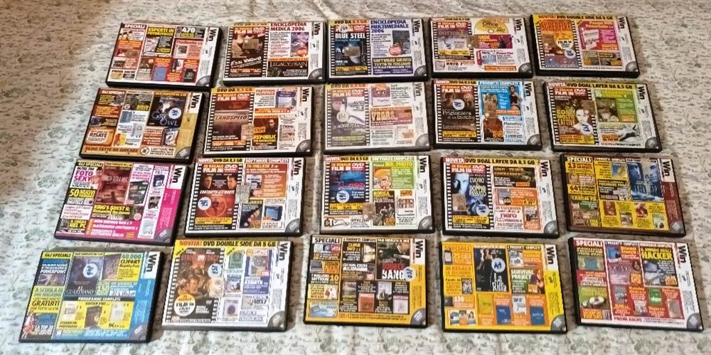 Cassette Win Magazine con DVD