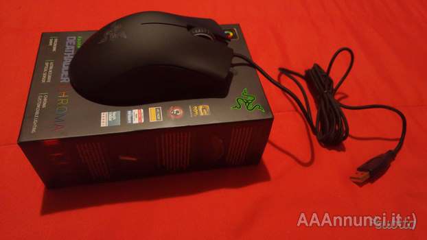 Foto 4Mouse Razer Deathadder Chroma Nero USB