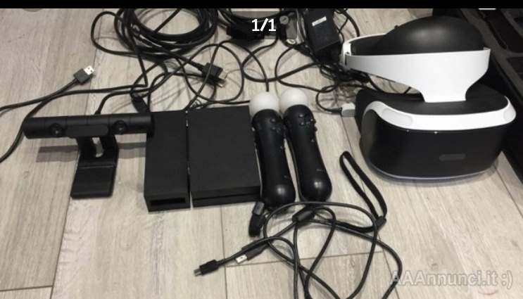 PlayStation Vr fullset più giochi nuovo