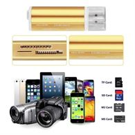 Foto 3 USB2.0 Memory Card Reader for Micro SD MMC SDHC TF Card