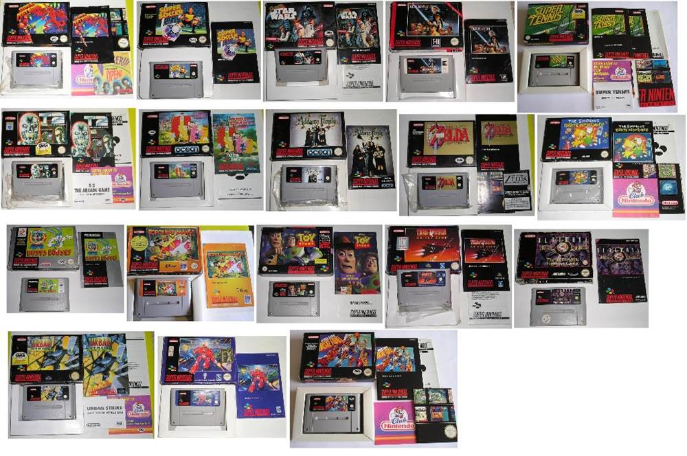 Foto 4Giochi originali SUPERNINTENDO