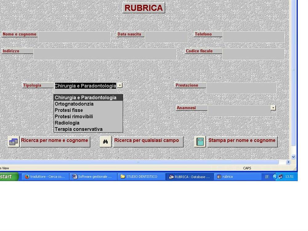 Foto 2SOFT.STUDIO ODONTOIATRICO GESTIONALE SU PENDRIVE O PER EMAIL