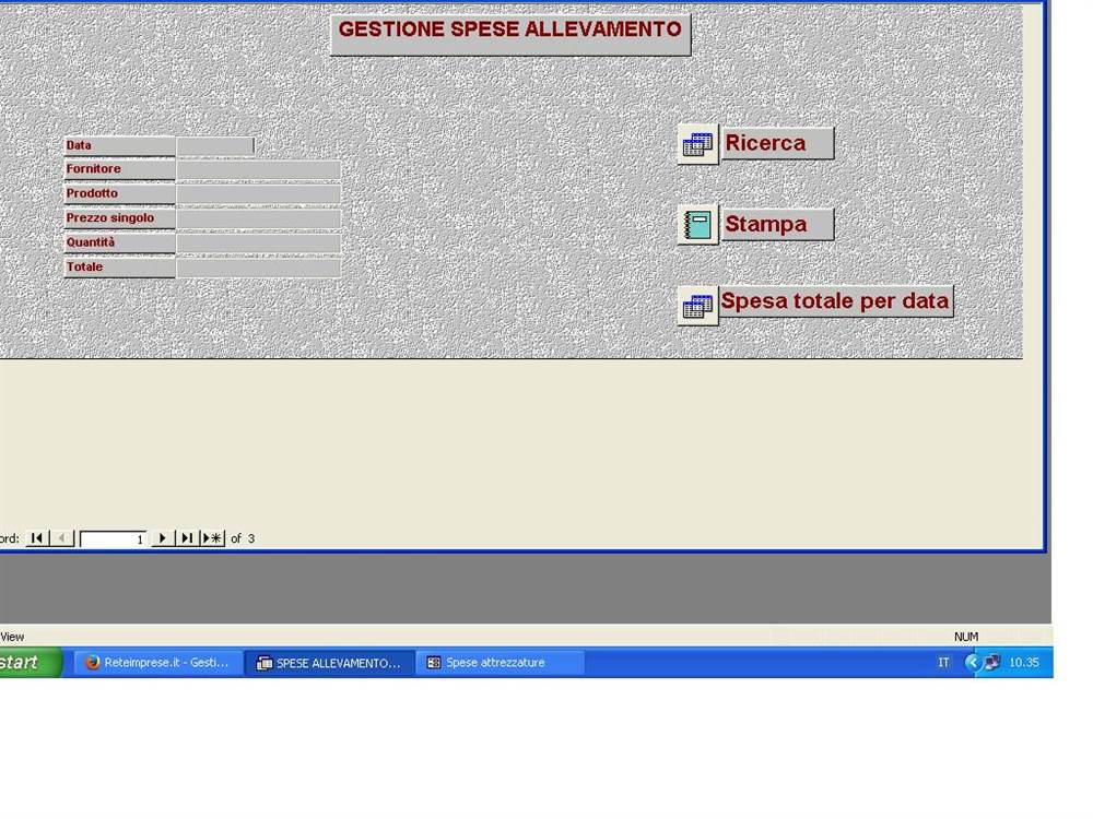 Foto 4 SOFTWARE GESTIONALE ALLEVAMENTO CANARINI