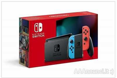 Nintendo Switch Rosso Blu Nuovo