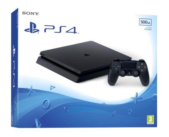PS4 slim nera nuova