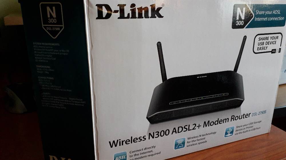 Modem router d-link