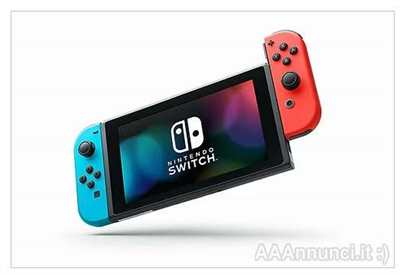 Nintendo Switch Rosso Blu Nuovo, colore del, tipologia display - Anteprima 3